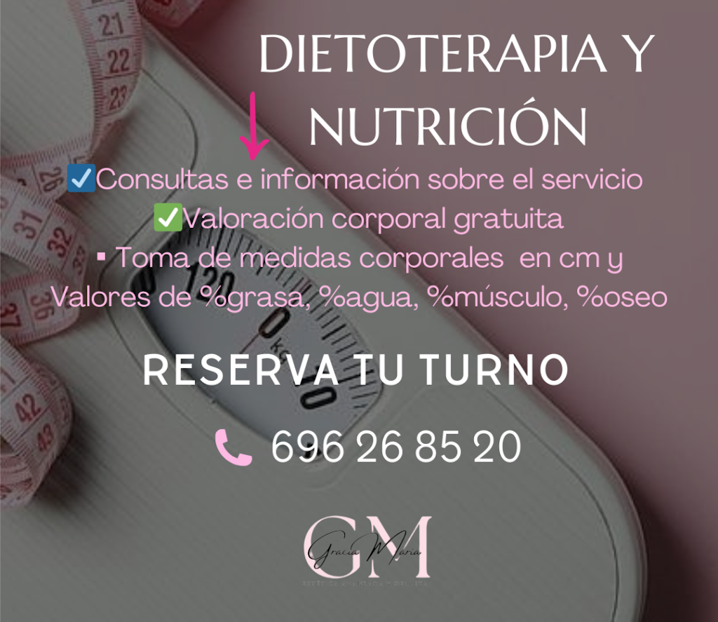Gracia Maria Estetica Avanzada & Depilacion laser — Carta