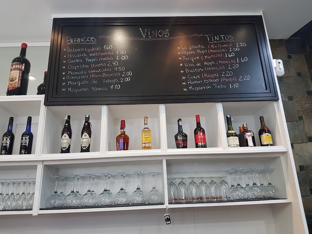 Bar nuevo compostela — Carta