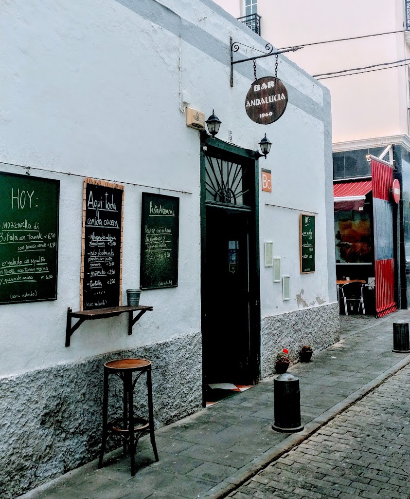 Bar Andalucia 1960 — Carta