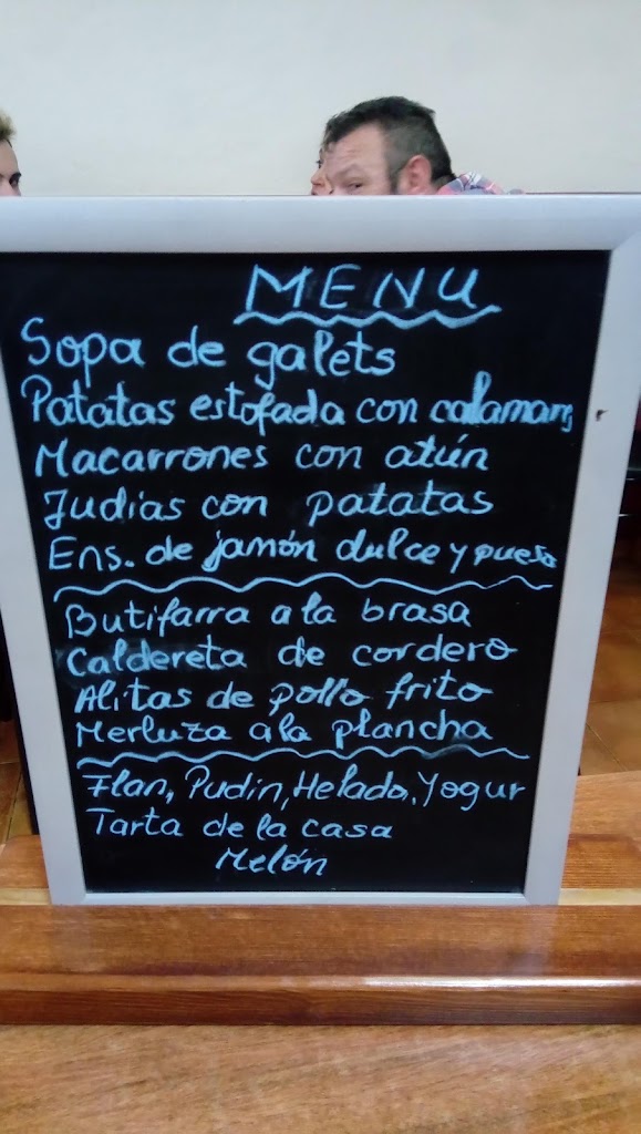 Bar Restaurante El PINTXITO — Carta