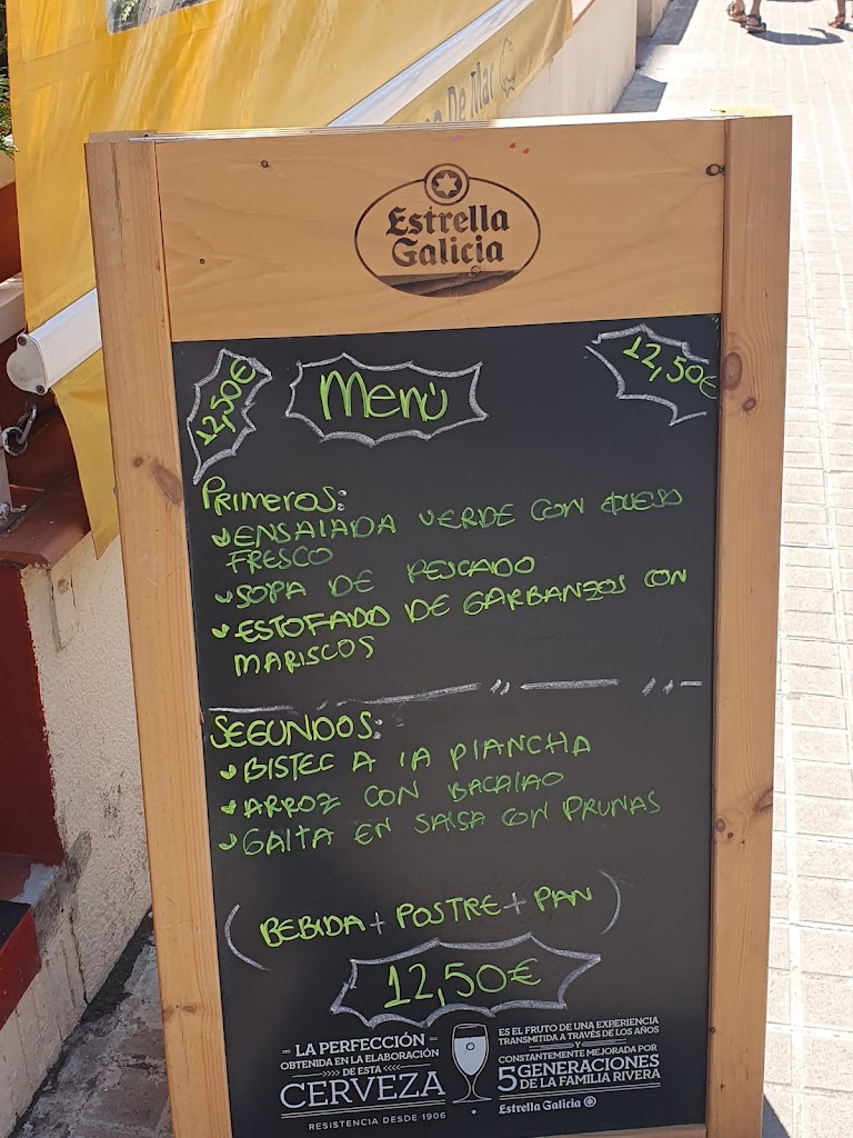 Restaurant Camp De Mar — Carta