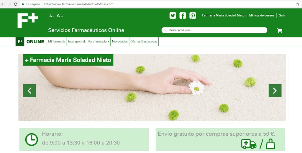 Farmacia Noguera Nieto Salt — Del propietario