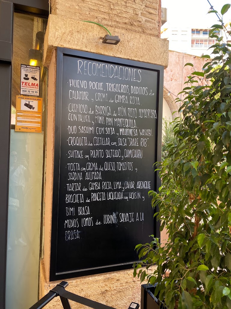 Restaurante A La Brasa — Carta