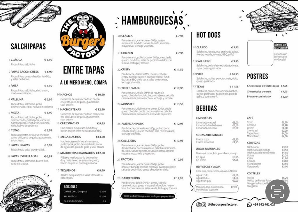 The Burgers Factory — Mas recientes