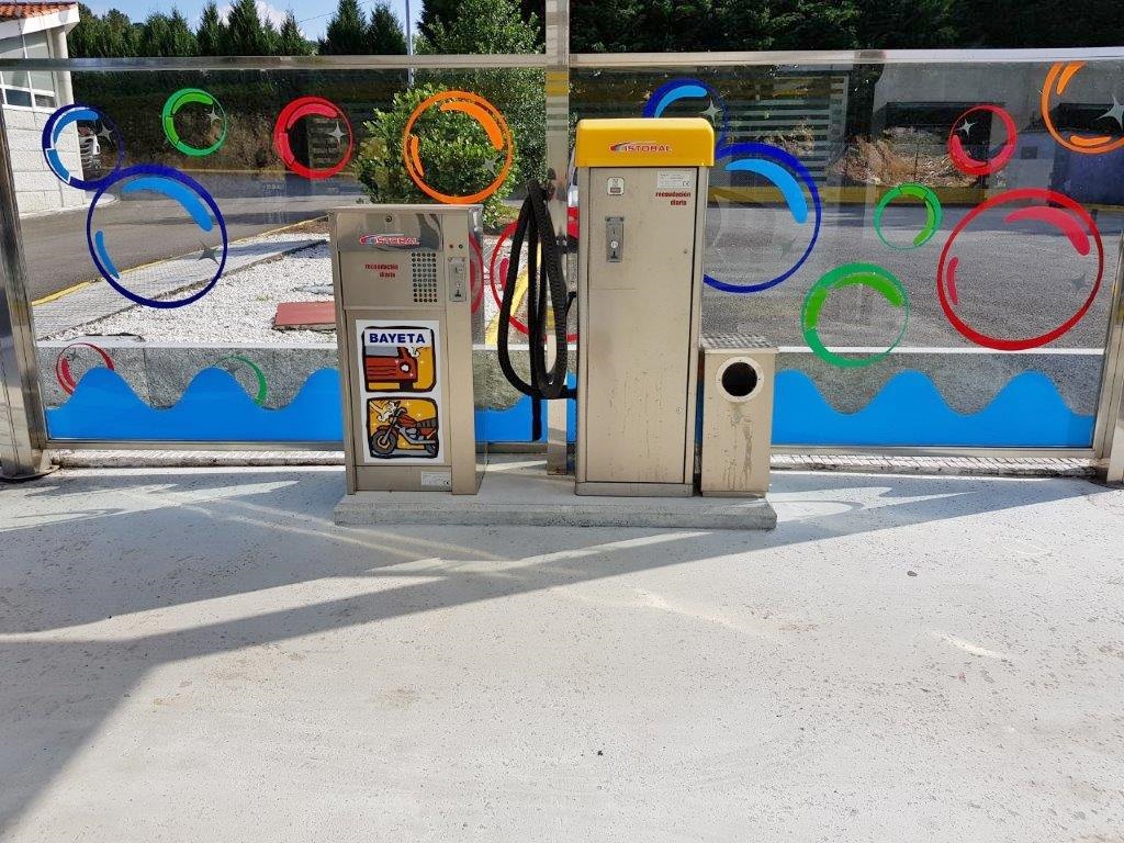 Gasoleos Ateneo, Estacion de servicio Cepsa — Surtidor de combustible