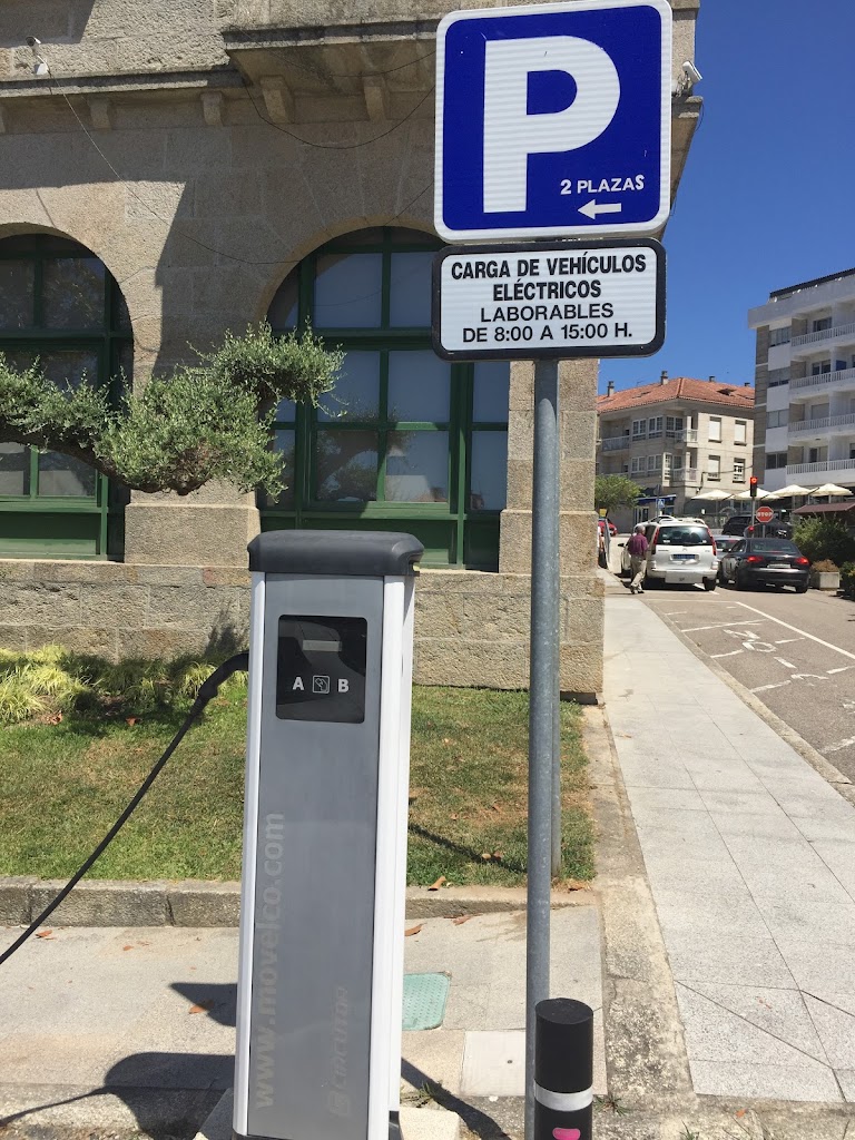 Estacion de carga de vehiculos electricos