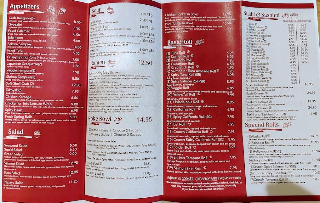 Sakura Sushi and Asian Cuisine