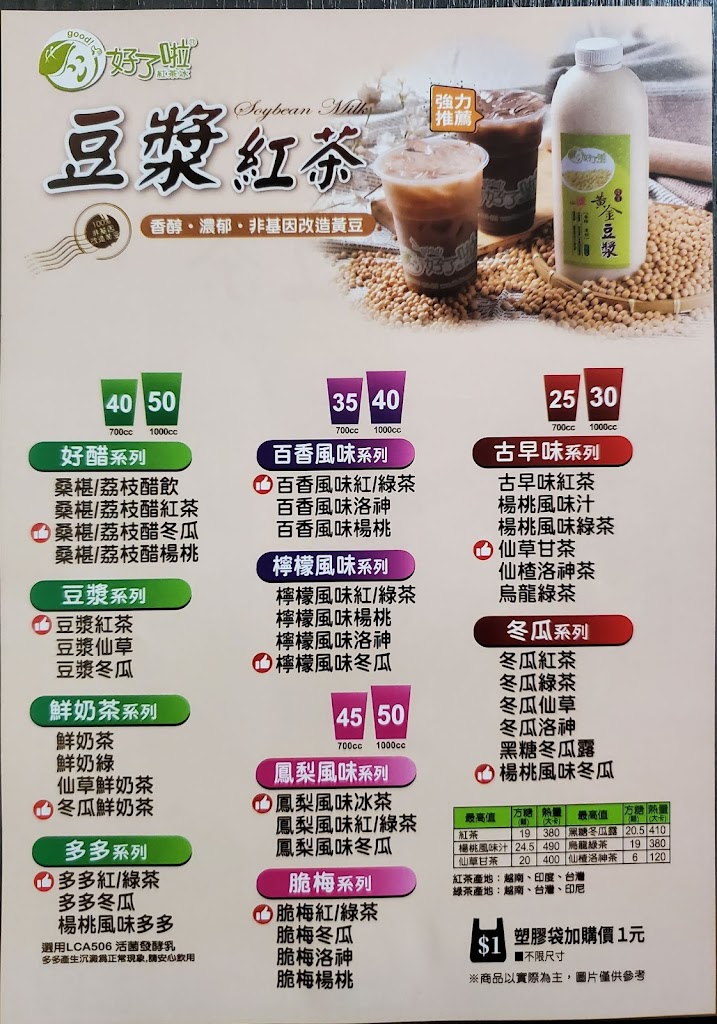 好了啦超大杯紅茶冰－中和民富店 的照片