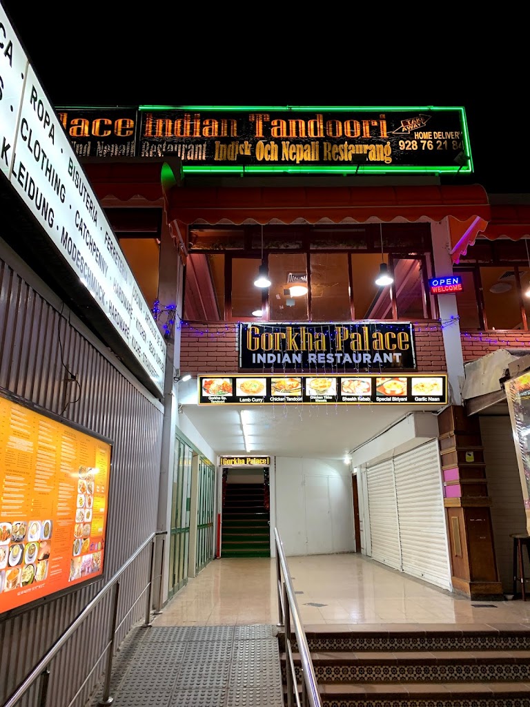 Restaurante Gorkha Palace — Carta