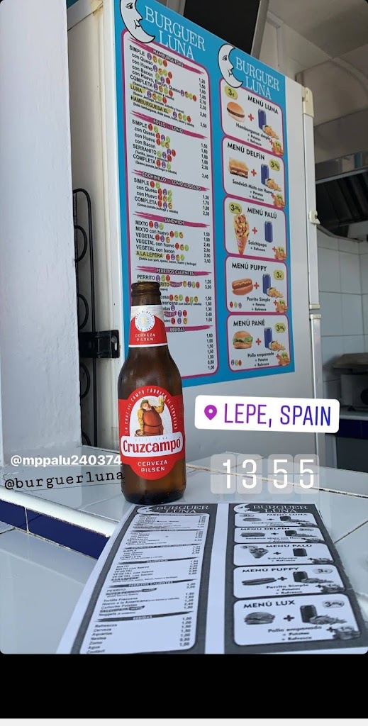 Burguer Luna — Del propietario