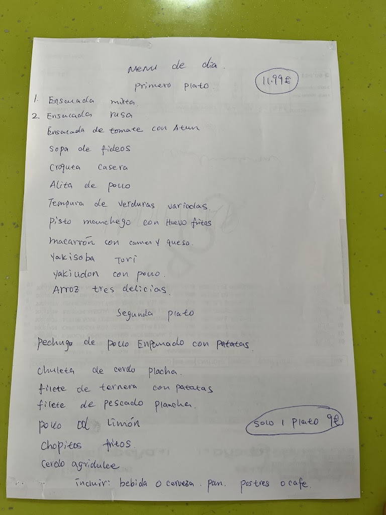 cafeteria Asia — Del propietario