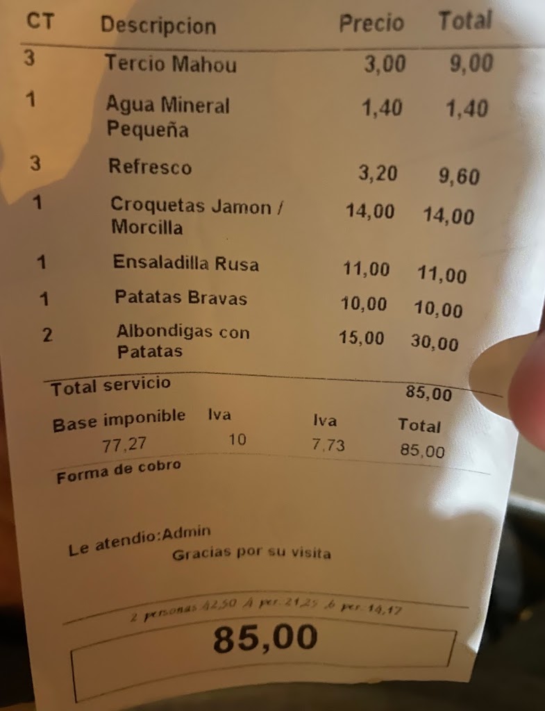 La Condesa de Boadilla — Carta