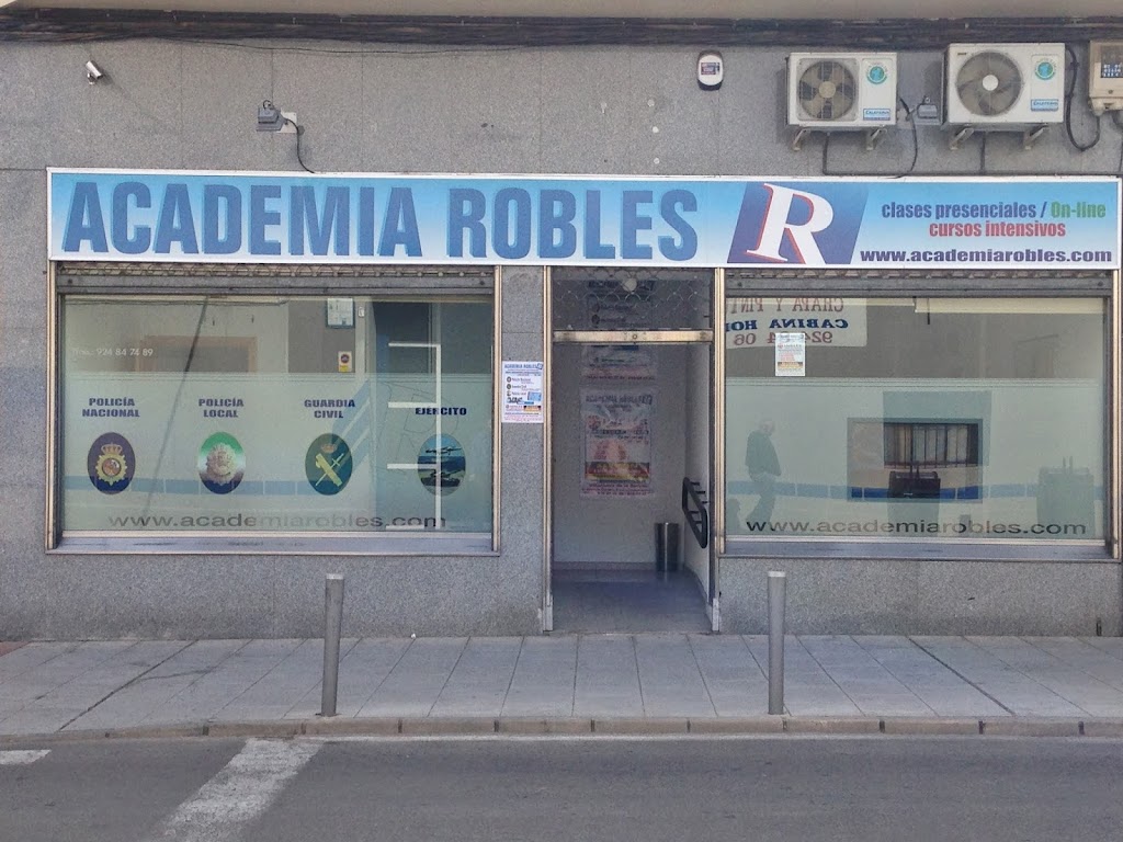 ACADEMIA ROBLES OPOSICIONES: GUARDIA CIVIL-POLICIA NACIONAL Y LOCAL-SES-CORREOS-JUNTA EXTREMADURA