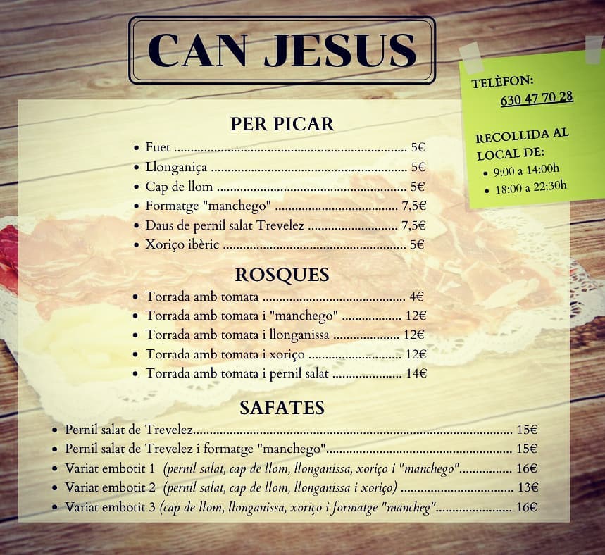 Can Jesus — Carta
