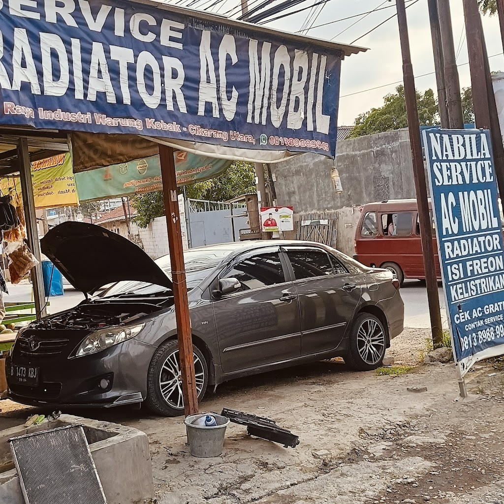 Nabila service AC mobil dan radiator
