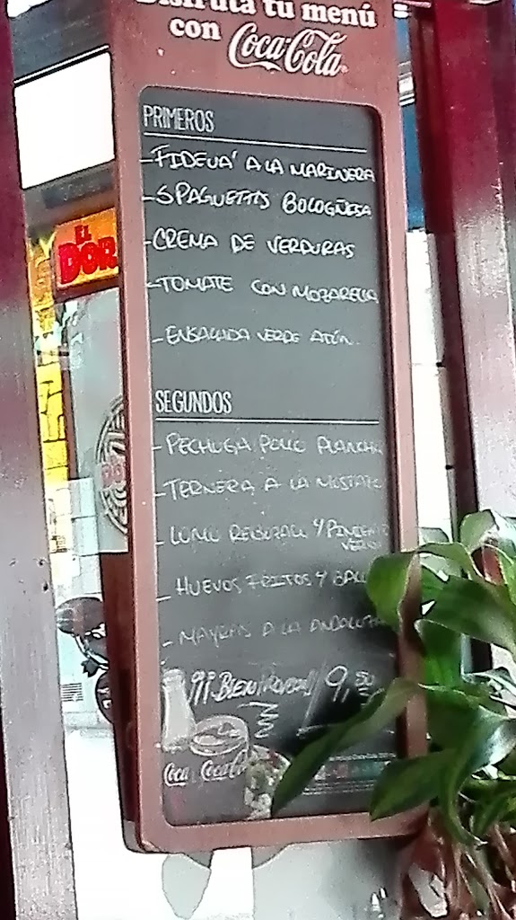 Bar Restaurante L'illa De Cuba — Carta