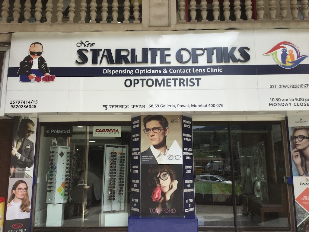 New Starlite Optiks Opticians In Powai