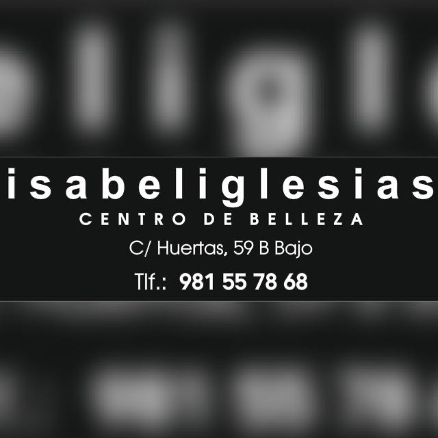 Centro de belleza Isabel Iglesias — Del propietario