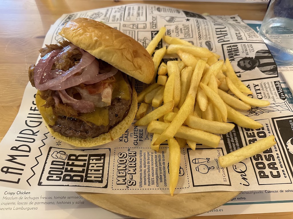 Paffutino - Lamburguesa (Moncada) — Papas fritas