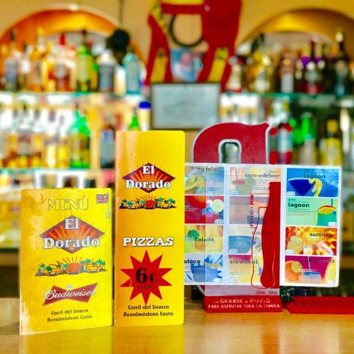 Bar El Dorado — Comida y bebida