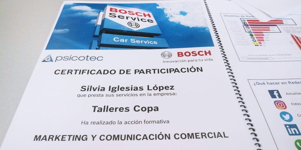 Bosch Car Service Talleres Copa