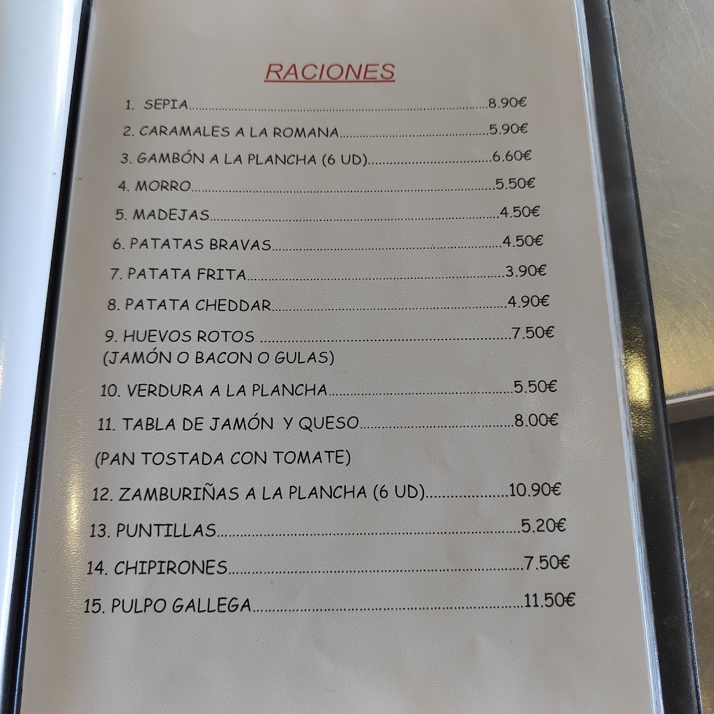 Rincon de Carling — Carta