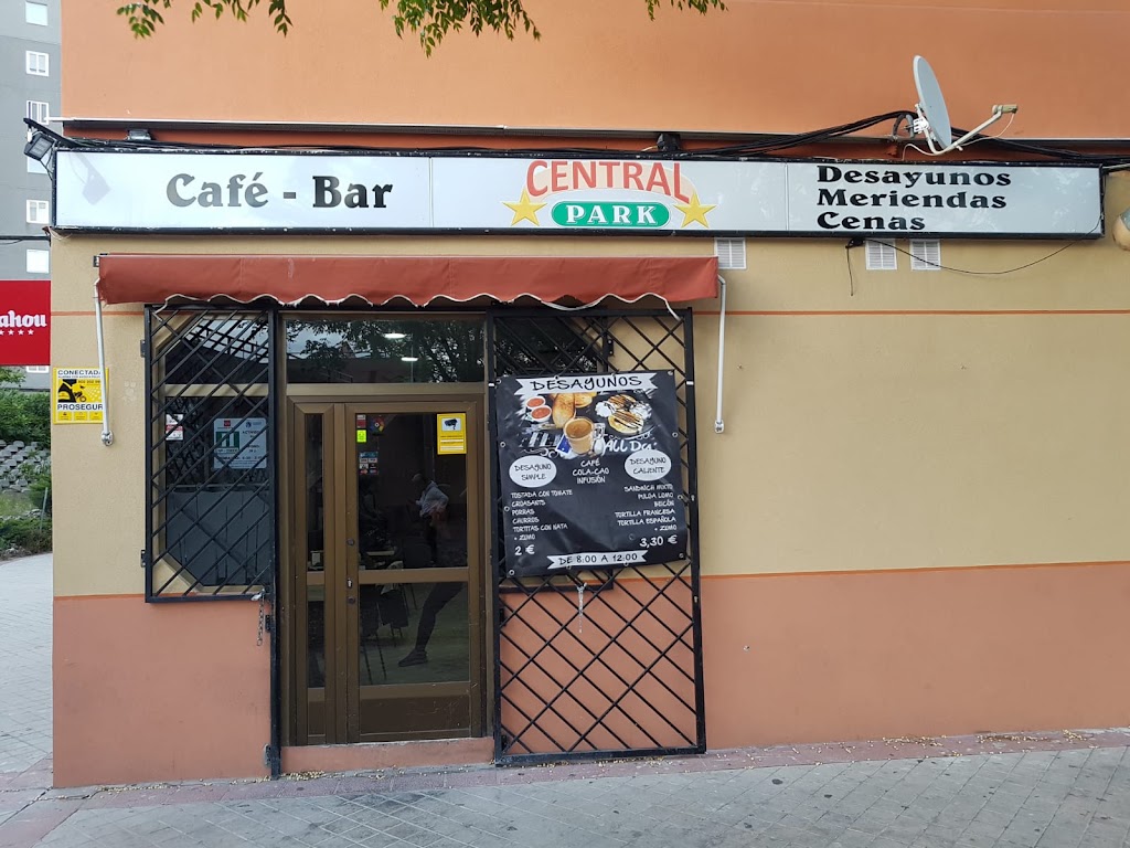 Cafeteria-Bar Central Park — Carta