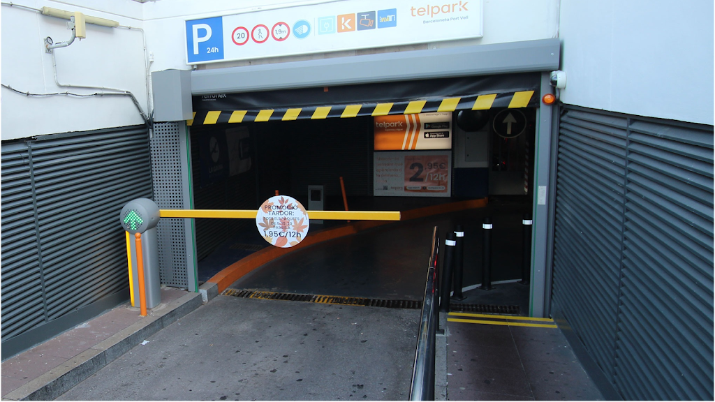 Parking Barceloneta Port Vell telpark by Empark