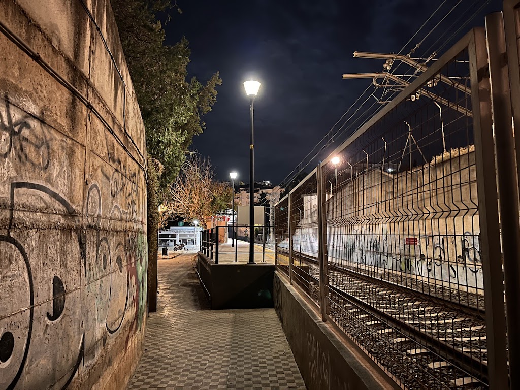 Aparcamiento estacion de tren