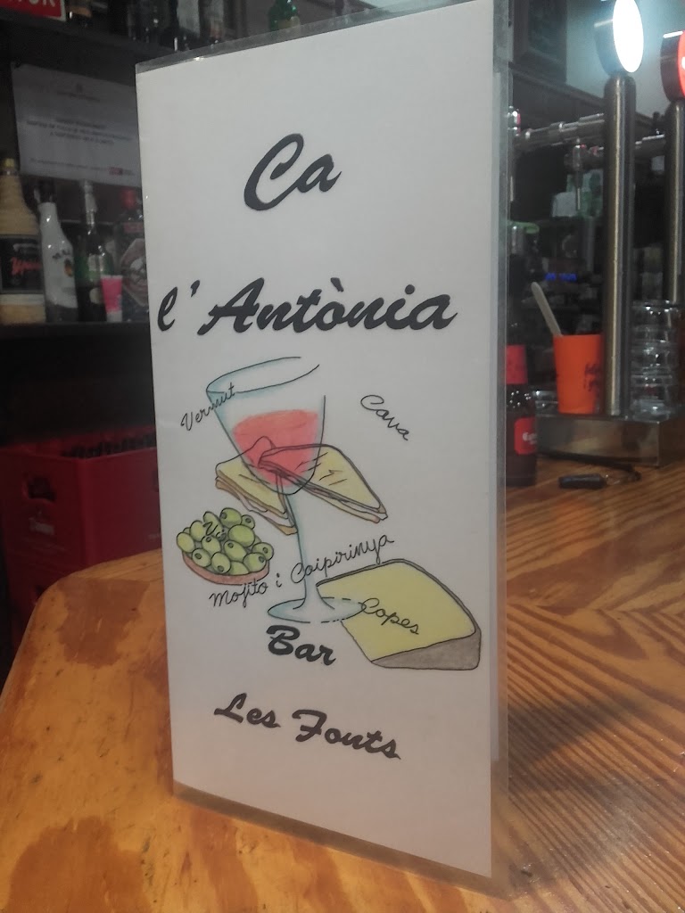 BAR LES FONTS — Carta