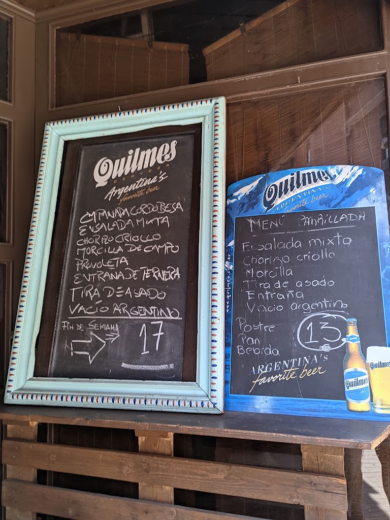 Restaurant Alta Patagonia — Carta