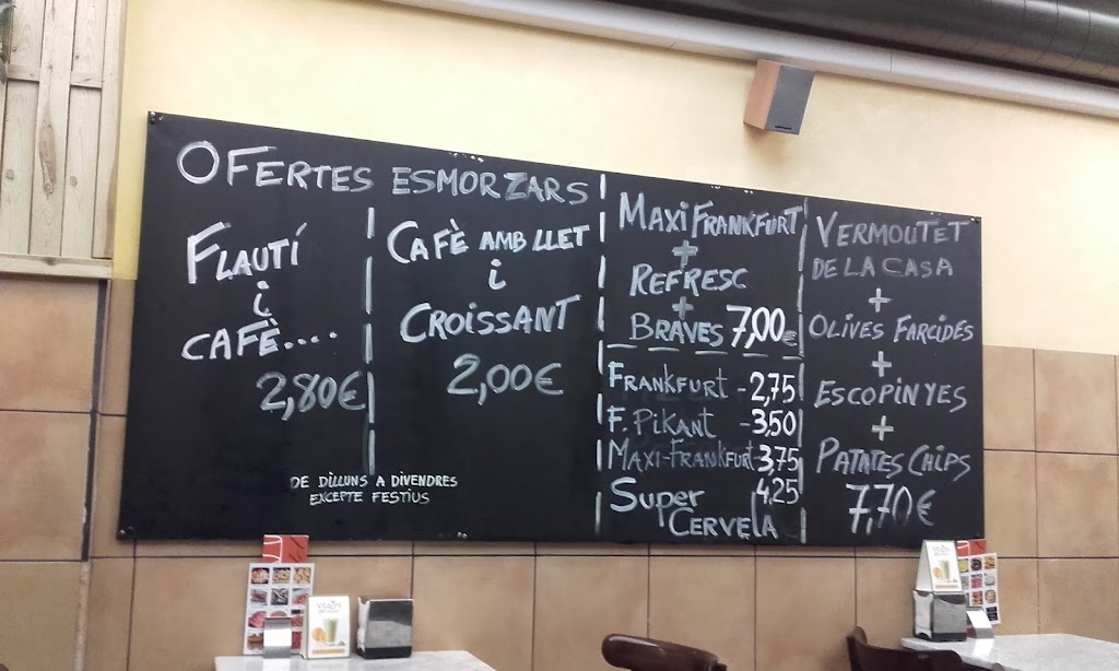 El Vermutet — Carta