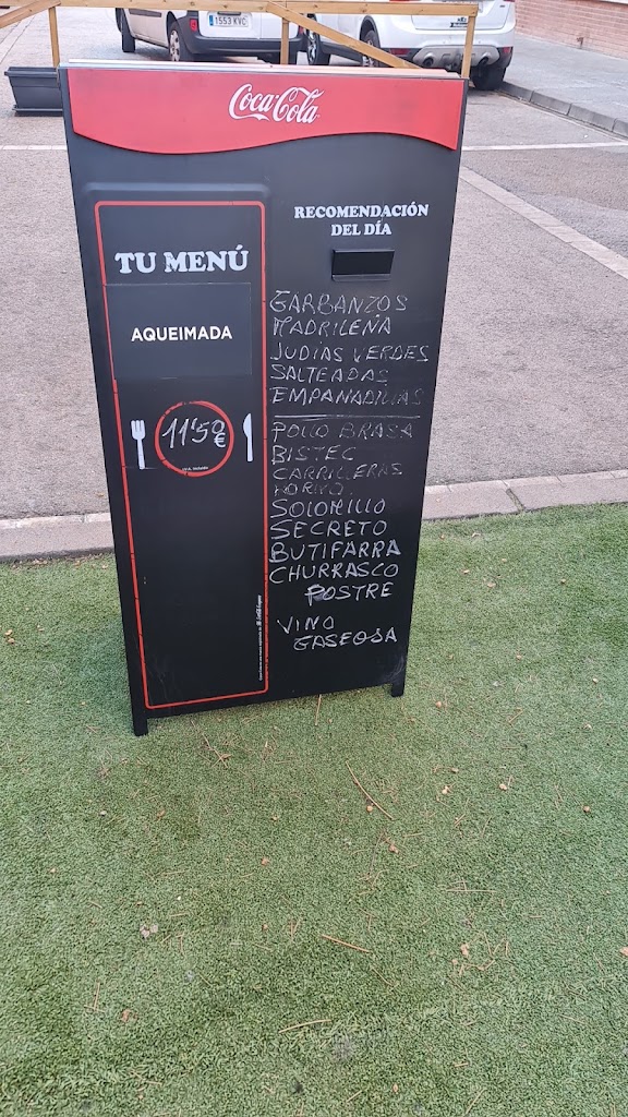 Restaurante A Queimada — Carta