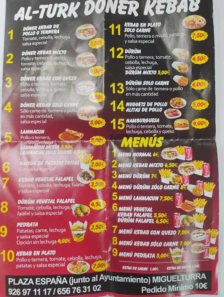 Al-Turk DONER Kebab Miguelturra — Del propietario