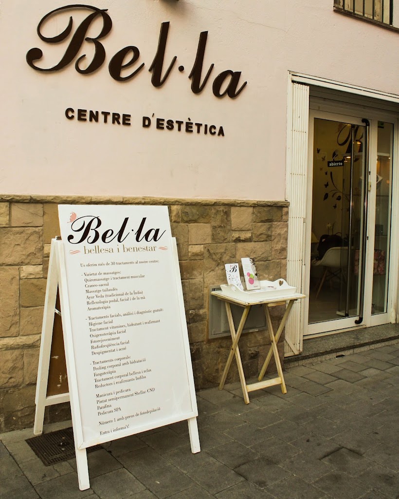 Centro de Estetica Bel.la — Carta