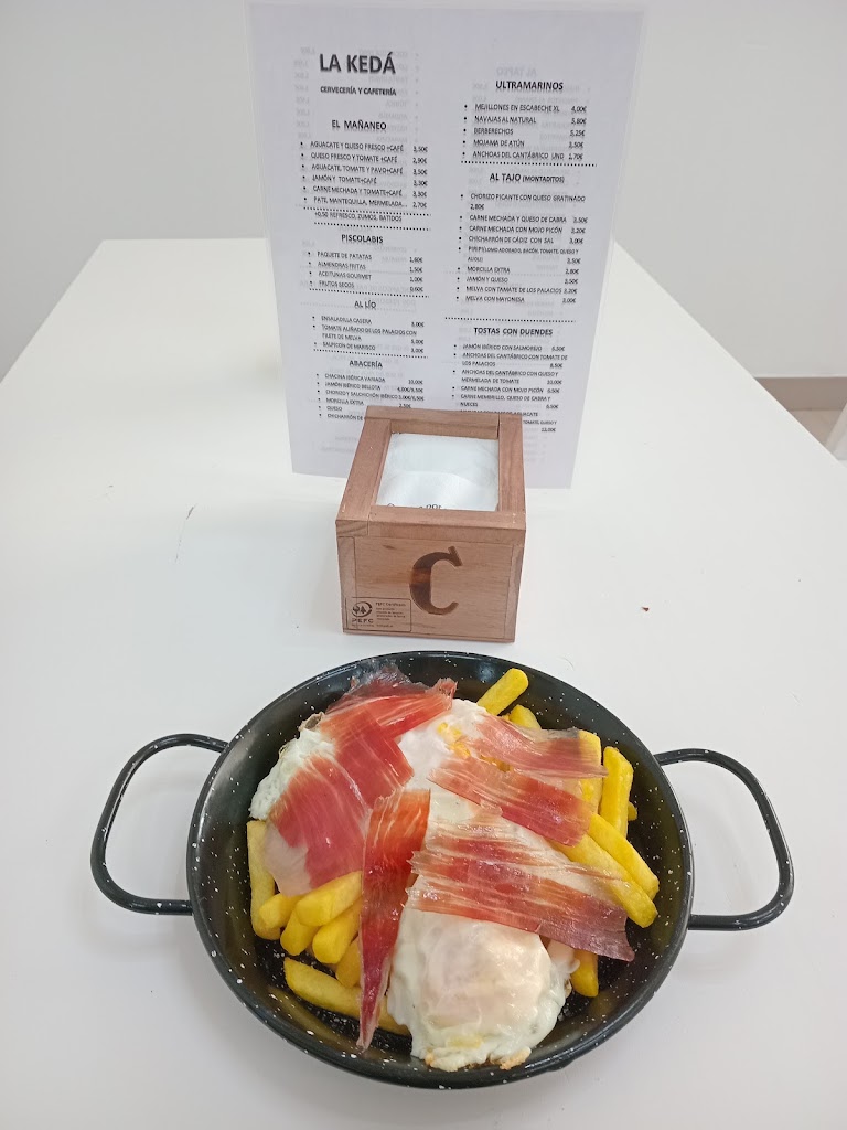 Bar La Keda — Carta