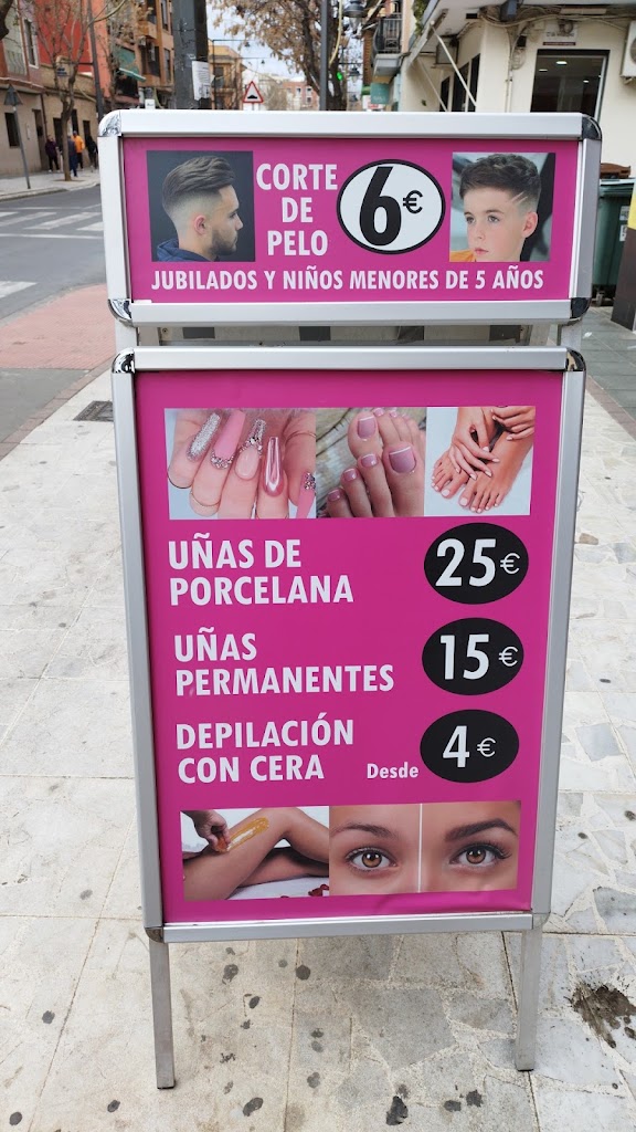 Peluqueria y Estetica Latina — Carta