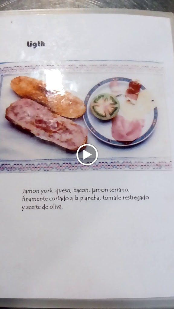 Algo Asi Bocateria — Carta