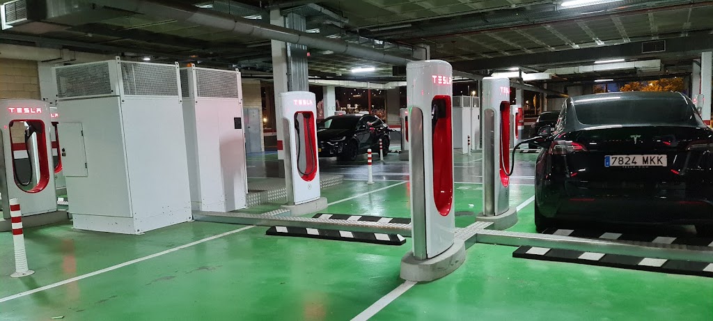 Tesla Supercharger — Interior