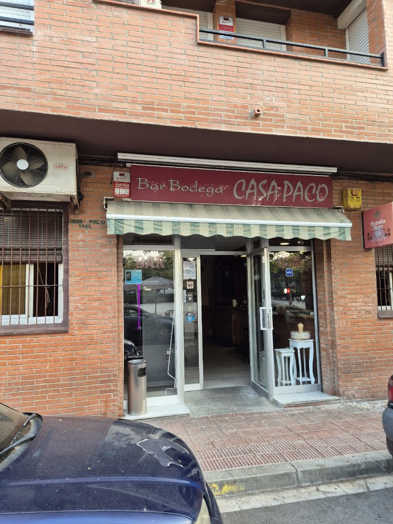 Bar Bodega Casa Paco — Del propietario