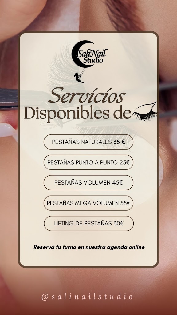 Salima Nails Studio Centro de estetica — Carta