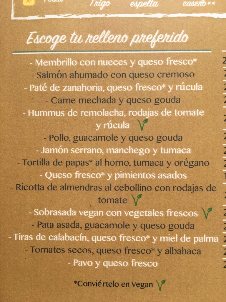 Plan Bakery Cafe — Carta