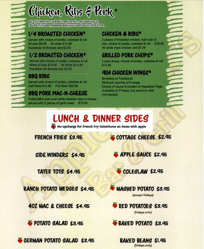  Applejack's Restaurant & Pub