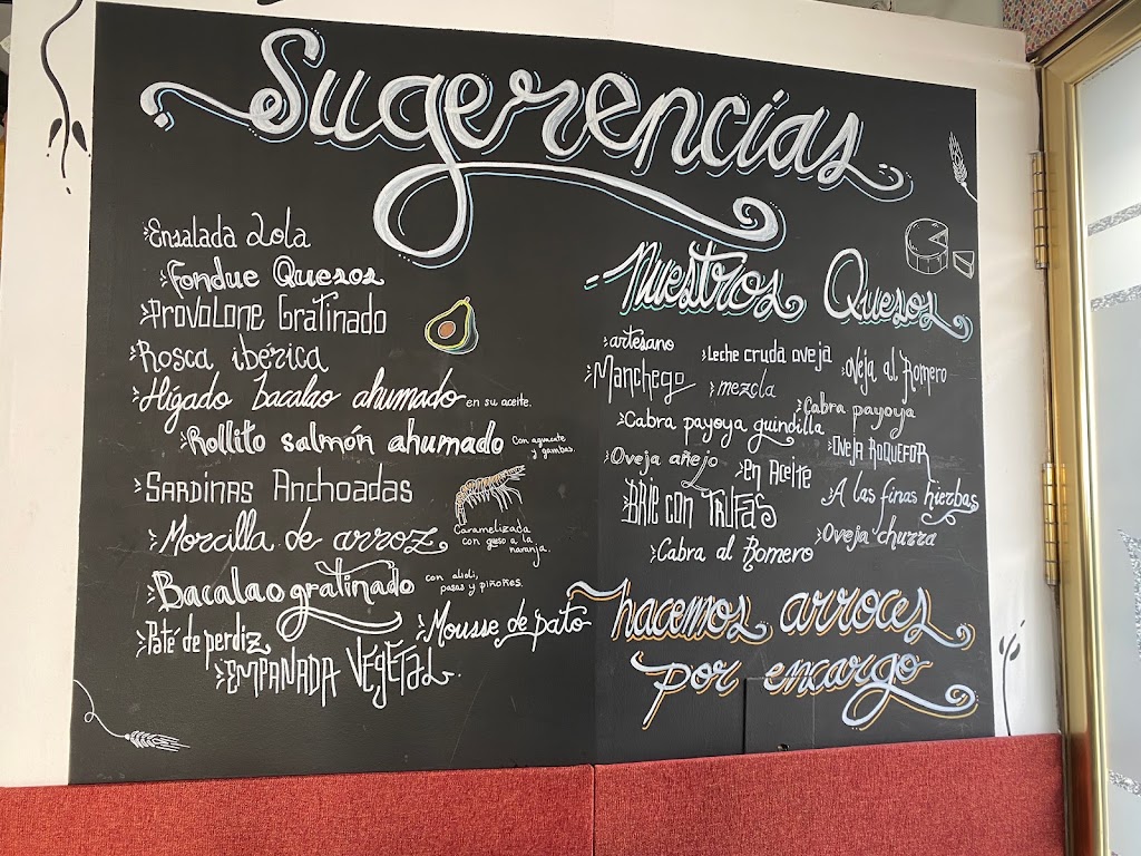 Cantarerias — Carta