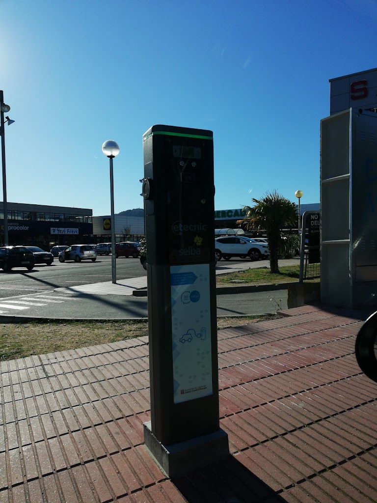 Estacion de carga de vehiculos electricos