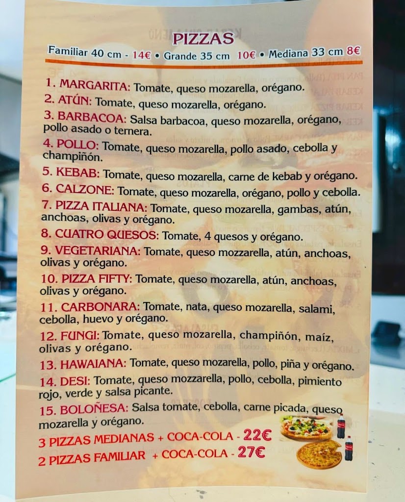 Fifty 50 Kebab Pizzeria