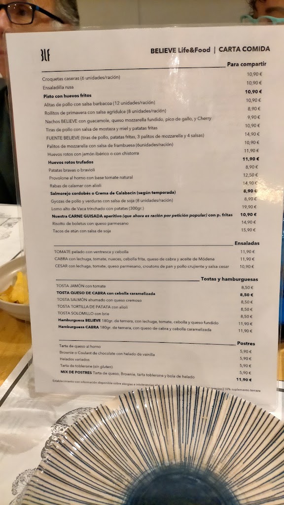 Believe Life&Food — Mas recientes