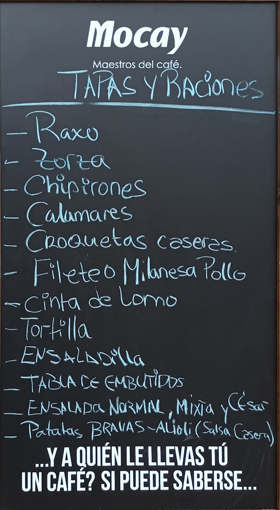 BAR DE TATY — Carta