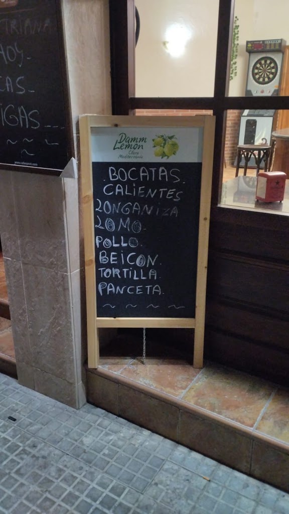 Bar TRIANA — Carta