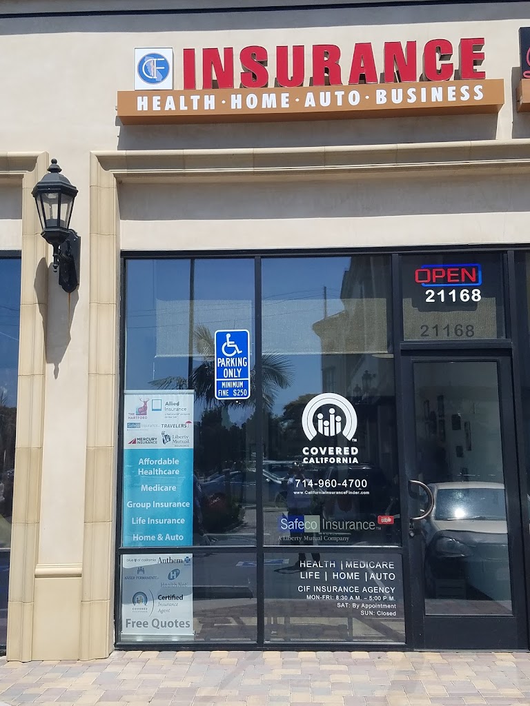 California Insurance Finder | CIF Insurance Agency
